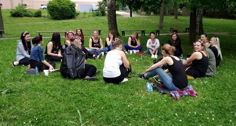 fotografie z akce Z Tábora do Tábora s Irenou